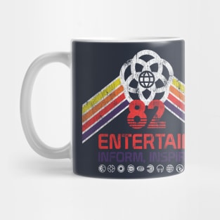 Epcot Center 1982 Vintage Pavilion Logo - Entertain, Inform, Inspire - Retrocot Mug